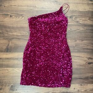 2000s one-strap Prom/homecoming Dress